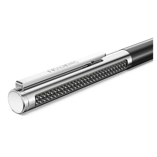Matrix Tennis ballpoint pen, Black lacquered, Chrome plated