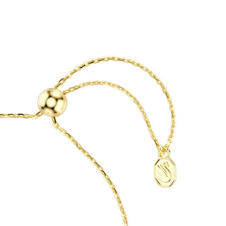 Sublima bracelet, Round cut, Star, Multicolored, 18K gold finish