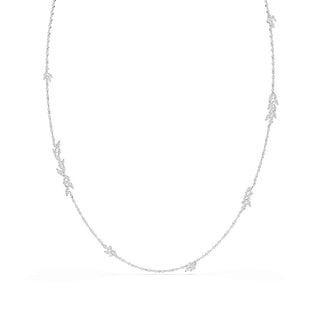 Mesmera strandage, Marquise cut, White, Rhodium plated