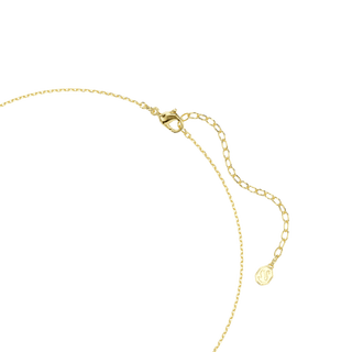 Sublima choker, Octagon cut, Green, 18K gold finish