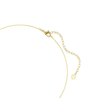 Sublima choker, Octagon cut, Green, 18K gold finish