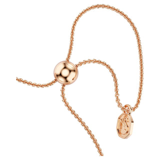 Mesmera bracelet, Mixed cuts, White, 18K rose gold finish