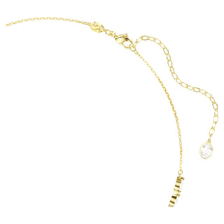 Mesmera set, Set (2), Marquise cut, White, 18K gold finish