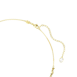 Mesmera set, Set (2), Marquise cut, White, 18K gold finish