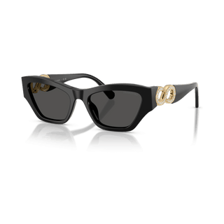 Sunglasses, Cat-eye shape, SK6076, Black