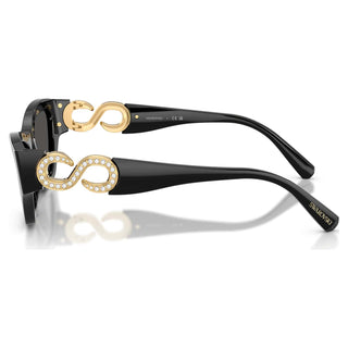 Sunglasses, Cat-eye shape, SK6076, Black