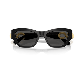 Sunglasses, Cat-eye shape, SK6076, Black