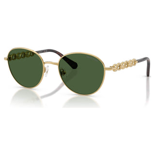 Sunglasses, Round shape, SK7049, Gold tone