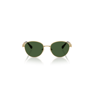 Sunglasses, Round shape, SK7049, Gold tone