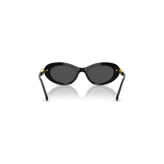 Sunglasses, Oval shape, Black