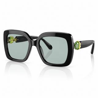 Sunglasses, Oversized, Square shape, SK6001, Black