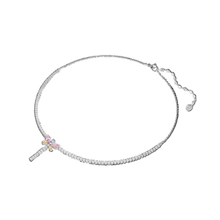 Ariana Grande x Swarovski Tennis Y necklace
Mixed cuts, Dragonfly, Multicolored, Rhodium plated