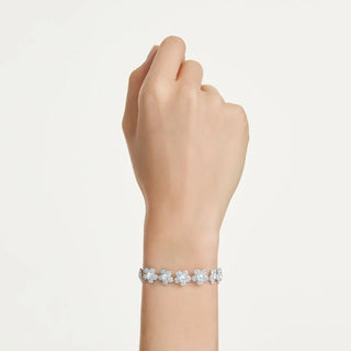 Ariana Grande x Swarovski bracelet
Round cut, Flower, White, Rhodium plated