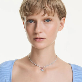 Ariana Grande x Swarovski choker
Mixed cuts, Flower, Multicolored, Rhodium plated