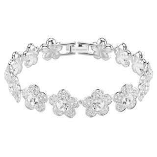 Ariana Grande x Swarovski bracelet
Round cut, Flower, White, Rhodium plated