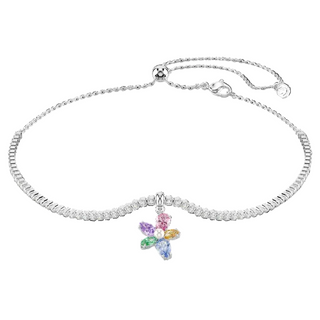 Ariana Grande x Swarovski choker
Mixed cuts, Flower, Multicolored, Rhodium plated