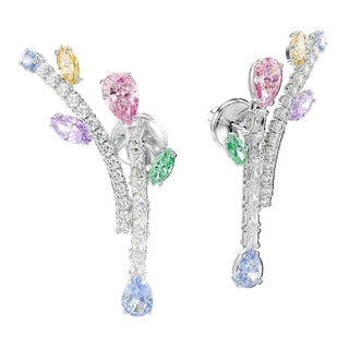 Ariana Grande x Swarovski drop earrings
Mixed cuts, Multicolored, Rhodium plated