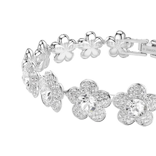 Ariana Grande x Swarovski bracelet
Round cut, Flower, White, Rhodium plated