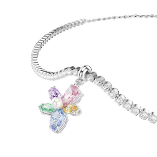 Ariana Grande x Swarovski choker
Mixed cuts, Flower, Multicolored, Rhodium plated