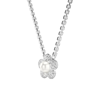 Ariana Grande x Swarovski pendant
Round cut, Flower, White, Rhodium plated