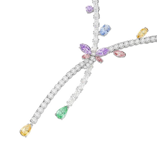 Ariana Grande x Swarovski necklace
Mixed cuts, Dragonfly, Multicolored, Rhodium plated