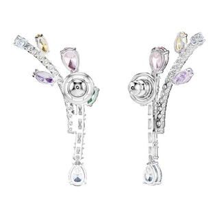 Ariana Grande x Swarovski drop earrings
Mixed cuts, Multicolored, Rhodium plated
