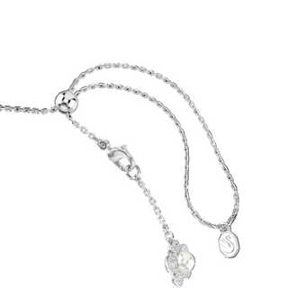 Ariana Grande x Swarovski choker
Crystal pearl, Round cut, White, Rhodium plated