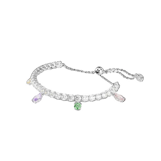 Ariana Grande x Swarovski Tennis bracelet
Mixed cuts, Multicolored, Rhodium plated