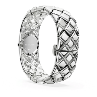Curiosa bangle watch
Crystal bracelet, Silver tone, Stainless steel