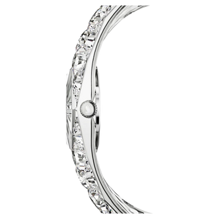 Curiosa bangle watch
Crystal bracelet, Silver tone, Stainless steel