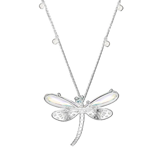 Ariana Grande x Swarovski pendant and brooch
Mixed cuts, Dragonfly, Green, Rhodium plated