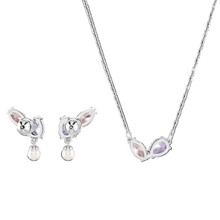 Ariana Grande x Swarovski set
Mixed cuts, Multicolored, Rhodium plated