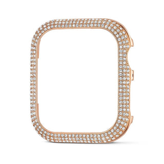 Sparkling case, For Apple Watch® Series 7, 41 mm, Rose gold tone