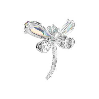 Ariana Grande x Swarovski pendant and brooch
Mixed cuts, Dragonfly, Green, Rhodium plated