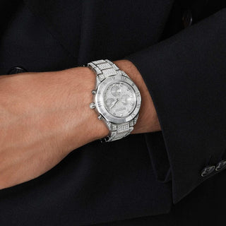 Dextera Lux watch
Swiss Made, Metal bracelet, Silver tone, Stainless Steel