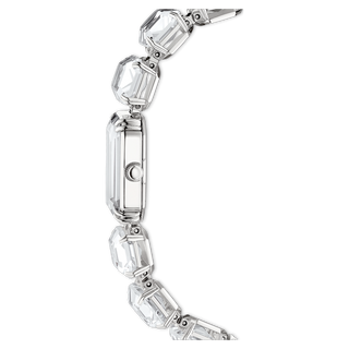Millenia Watch
Octagon cut bracelet, White, Stainless Steel