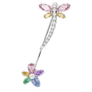 Ariana Grande x Swarovski brooch
Mixed cuts, Dragonfly, Multicolored, Rhodium plated