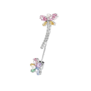 Ariana Grande x Swarovski brooch
Mixed cuts, Dragonfly, Multicolored, Rhodium plated