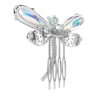 Ariana Grande x Swarovski brooch and hair accessory
Mixed cuts, Dragonfly, Green, Rhodium plated