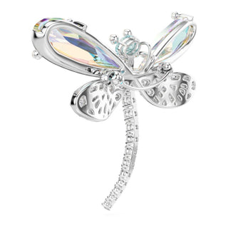 Ariana Grande x Swarovski brooch and hair accessory
Mixed cuts, Dragonfly, Green, Rhodium plated