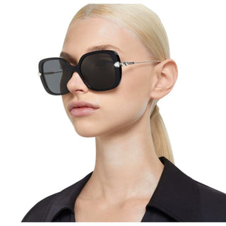 Sunglasses, Oversized, Square shape, SK6011, Black
