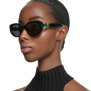 Sunglasses, Cat-eye shape, SK6002, Black