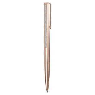 Crystal Shimmer ballpoint pen, Rose gold tone, Rose gold-tone finish
