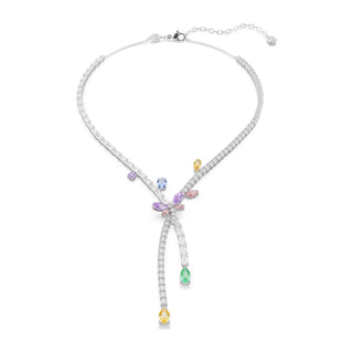 Ariana Grande x Swarovski necklace
Mixed cuts, Dragonfly, Multicolored, Rhodium plated
