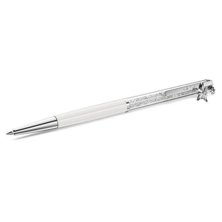 Crystalline ballpoint pen
White, White lacquered, Chrome plated