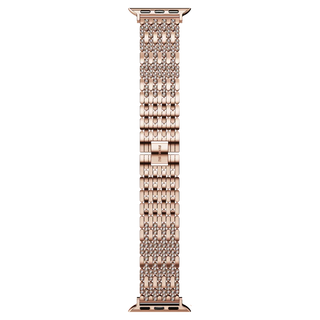 Sparkling princess strap
For Apple Watch® 40 mm & 41mm, Rose gold tone, Rose gold-tone finish