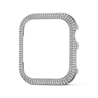 Sparkling case, For Apple Watch® Series 7, 41 mm, Silver tone