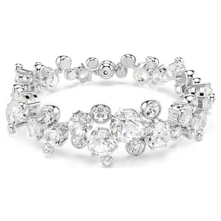 Constella bracelet
Mixed cuts, White, Rhodium plated