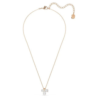 Mesmera pendant Mixed cuts, White, Rose gold-tone plated