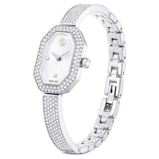 Dextera Bangle watch
Swiss Made, Metal bracelet, Silver tone, Stainless steel